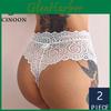 Sexy 2pcslot Women Cinoon Lace Panties Bow Lowrise Temptation Lingerie Female G String Transparent Underwear Embroidery Thong Intimates