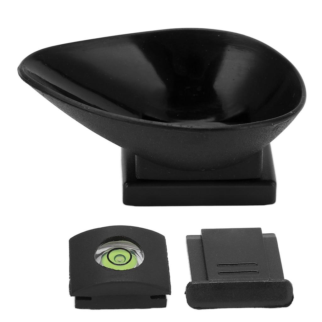 Наглазник видоискателя камеры 22 мм овальный уровень крышка холодной обуви набор для D300 D200 D90 D80 D7000 D7100 D5200 D510