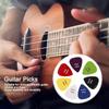 Atyhao [100 pieces] Guitar pick medium guitar pick Teardrop (color random)
