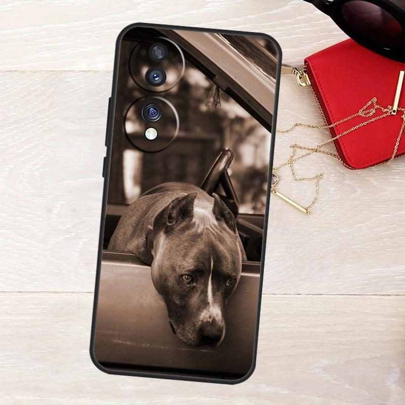 Pit Bull Lovely Dog Pitbull Case For Honor Magic 8 5 6 7 Lite X9a X9b X9c X9d X8b X8c Win RT 50 70 90 200 400 Pro Cover