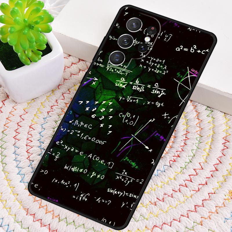 Химико-математическая формула Чехол для телефона Samsung Galaxy note 10 pro S26 Ultra S23 S24 FE S25 S21 S22 PLUS ударопрочный Чехол