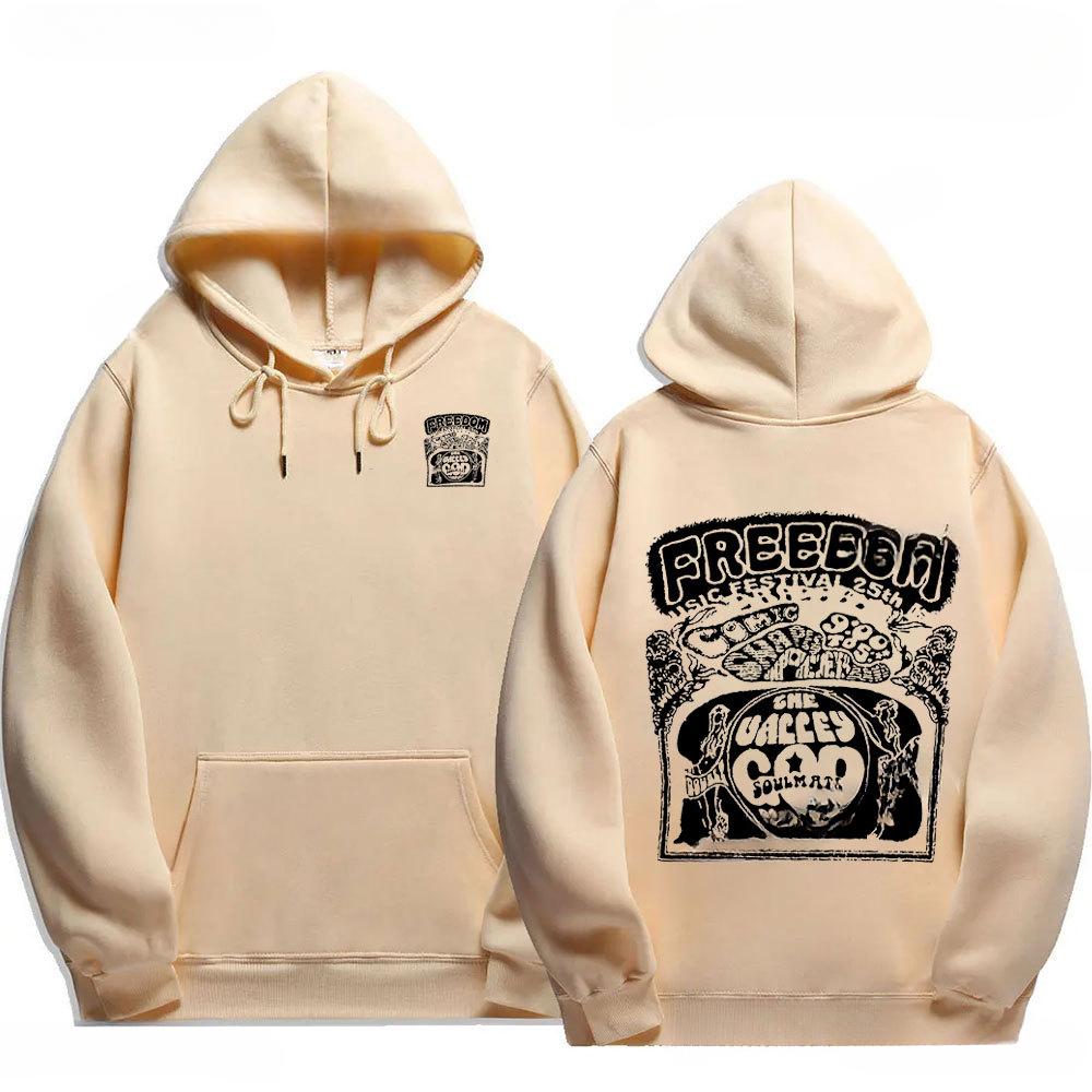 2024 Новый Стиль Крик Страха Худи Двусторонние Мужские Женские Толстовка Унисекс С длинным рукавом Худи Размер XS-3XL