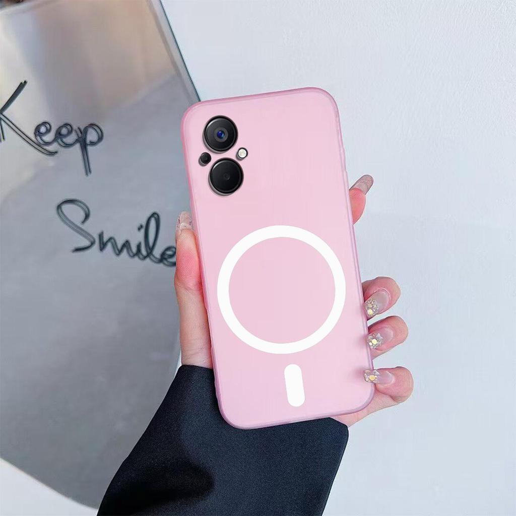 Чехол для OPPO Reno8 Z 5G, Reno7 Z 5G, Премиальный Магнитный Матовый Чехол-Защита для Телефона