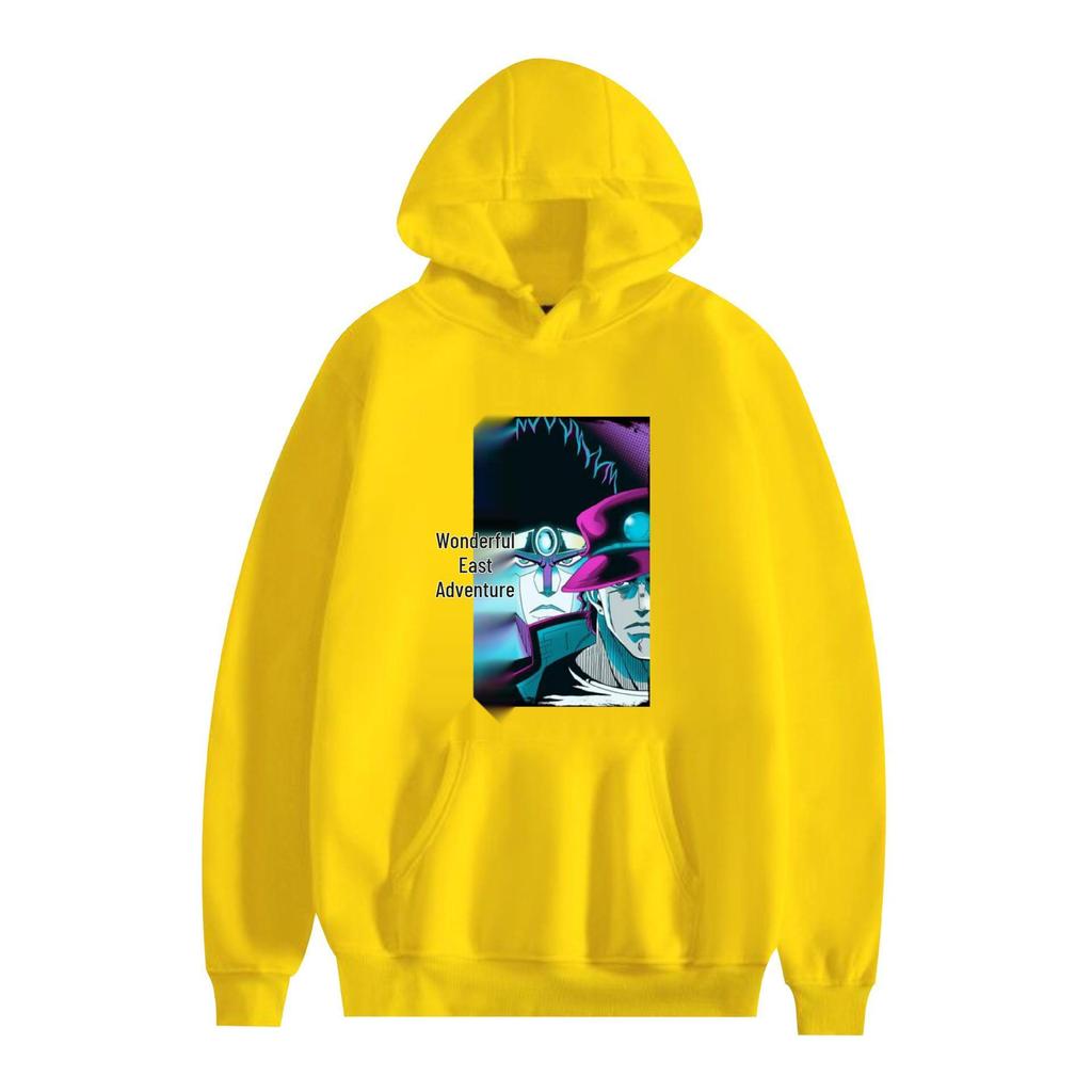 JOJO's Bizarre Adventure Unisex Plus Size Anime Print Hoodie
