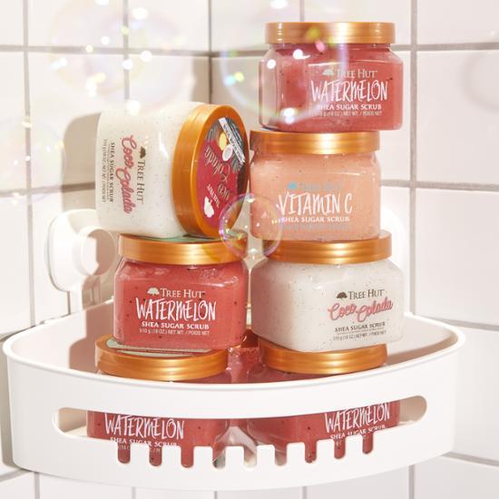 TREE HUT Shea Sugar Scrub 510g, 16 Types, Choose 1 (spatula Special/single Item)