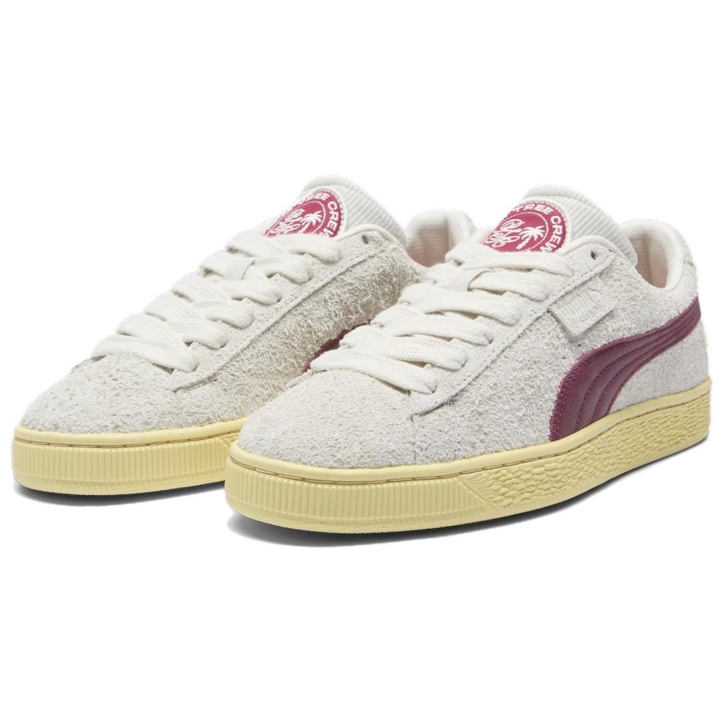 Palm Tree Crew x Puma Suede R Vapor Grey Club Red Мужские Кроссовки 398343-01