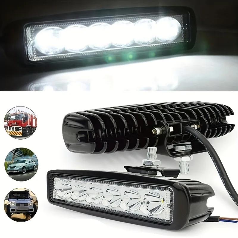1PC Super Bright LED DRL Light with Black Cover - Waterproof No-Battery Design for Cars, SUVs & Trucks