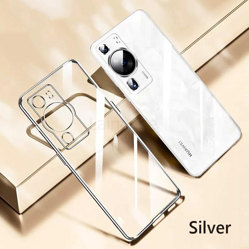 Чехол Для Huawei P60 Pro Роскошный Покрытие Мягкий Прозрачный Задний Чехол Для Huawei P60 Pro Art P60Pro P60Art 5G Чехол Для Телефона
