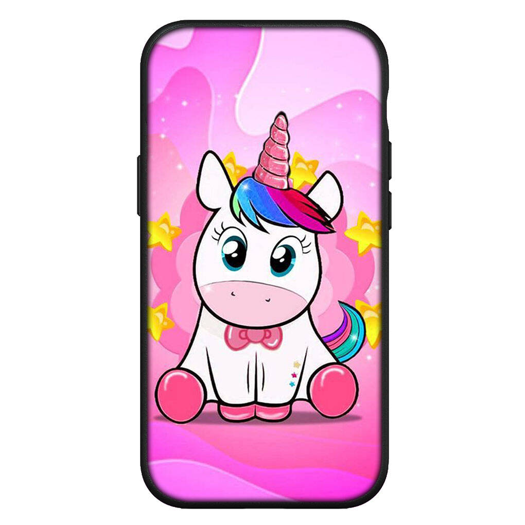 for Motorola Moto Edge 70 60 50 G54 G05 G86 Samsung Galaxy S25 iPhone 17 16 15 Xiaomi Redmi Note 14 13 Pro Max Phone Case Anime Unicornl Horse Cover