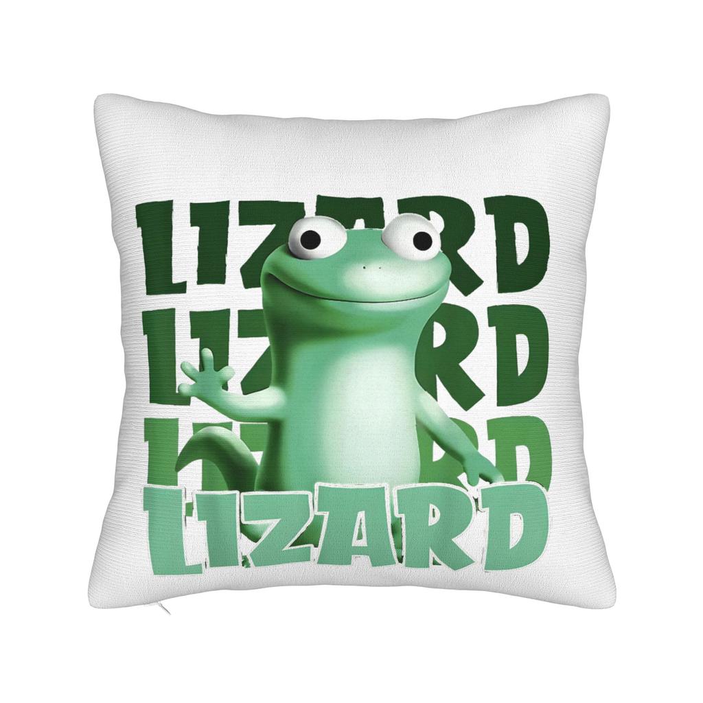 Retro Cartoon Tom Lizard Hoppers Square Pillow Case Cushion Cover Awesome Polyester Decorative Pillowcase for Home x