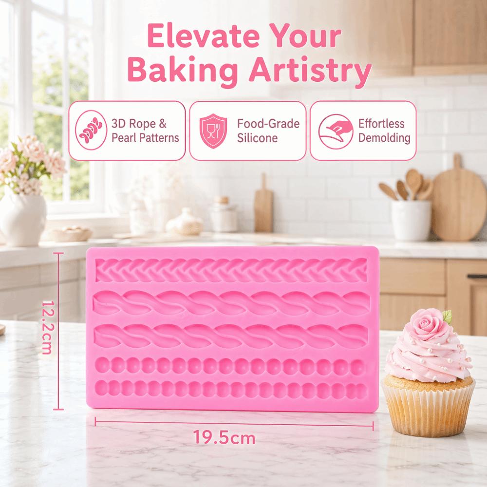 Pearl Bead Pearl Shaped Mold Food Grade Silicone Baking Mold Gum Paste Fondant Mold Fondant DIY