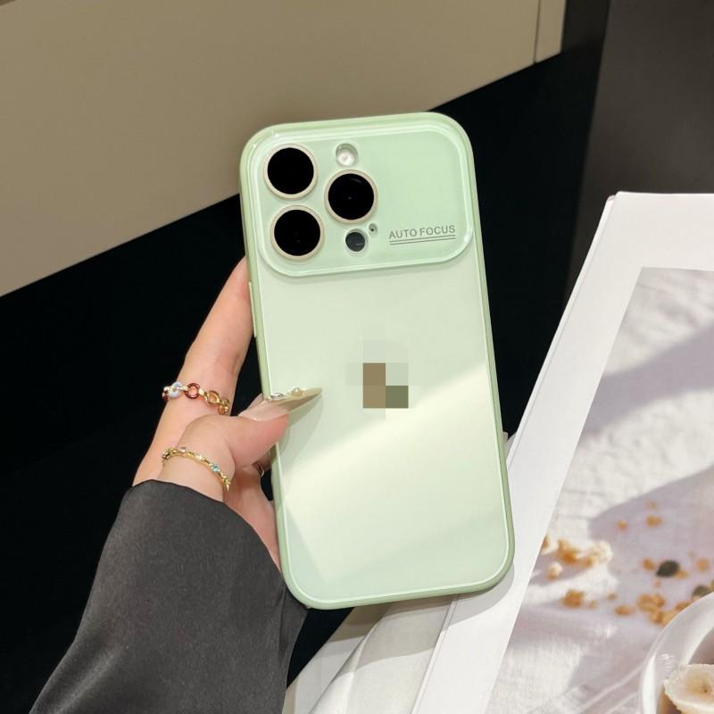 Ice Feel Macaron Camera Window Phone Case IPhone 15 14 16 17 18 Pro Max