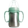 Tasse D'apprentissage - THERMOBABY - Inox - 180 Ml - Vert Cactus - Ergonomique Et Anti-fuites