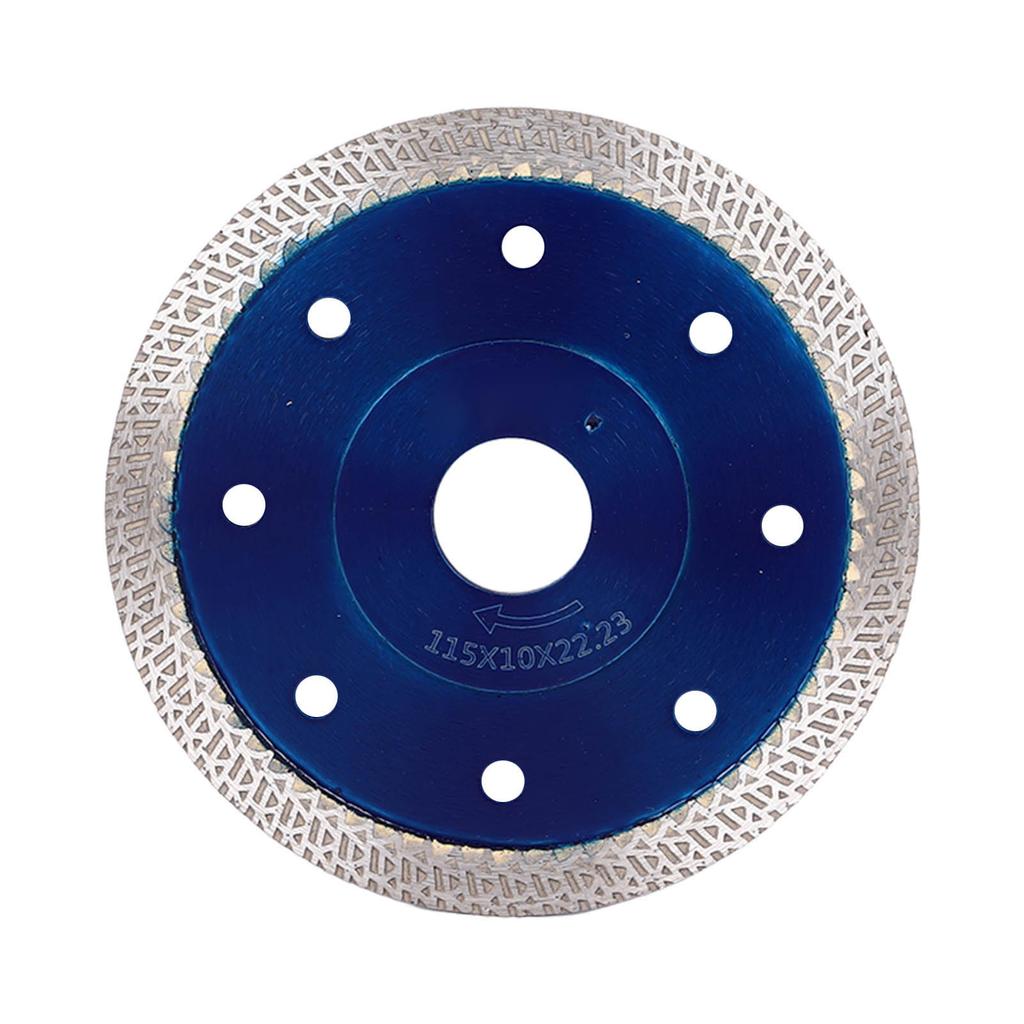 Алмазный пильный диск Круглый волнистый диск Диск для угловой шлифмашины для резки керамической плитки Синий