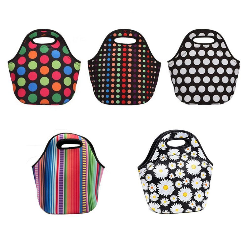 Portable Lunchbox Neoprene Travel Lunch Bag Versatile Insulated Lunch Bag Camping