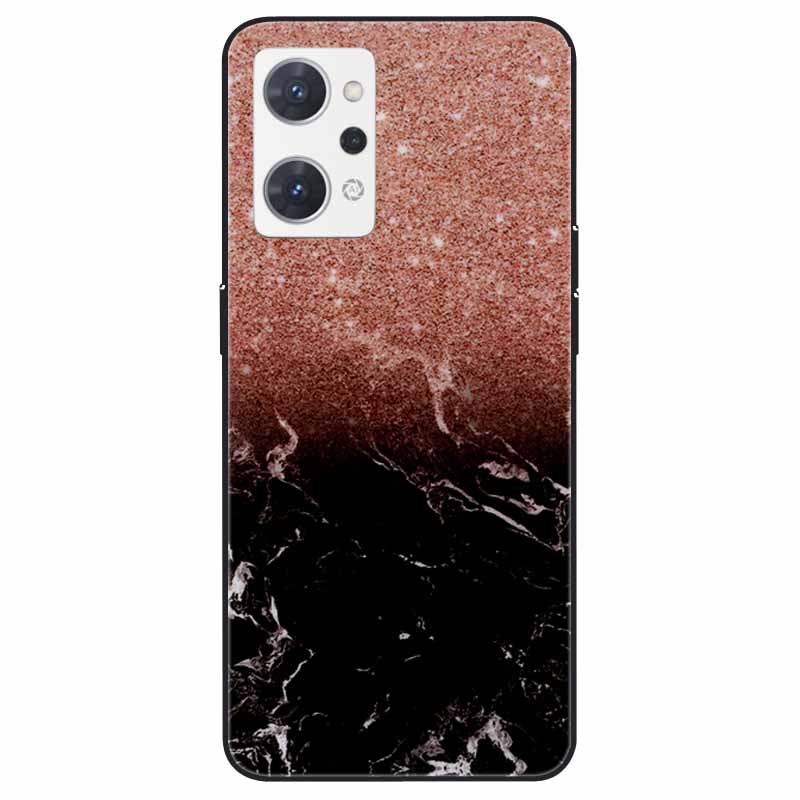 For OPPO Reno 9A 7A Case Soft TPU Fashion Marble Silicone Bumper Covers for OPPO Reno 9 A 5G CPH2523 Reno7A Protector Reno9 A