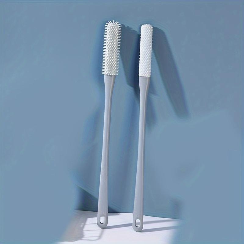 Многофункциональная щетка для массажа швов пальцев ног, отшелушивающая мягкая резина, скраб для ног без запаха, с длинной ручкой