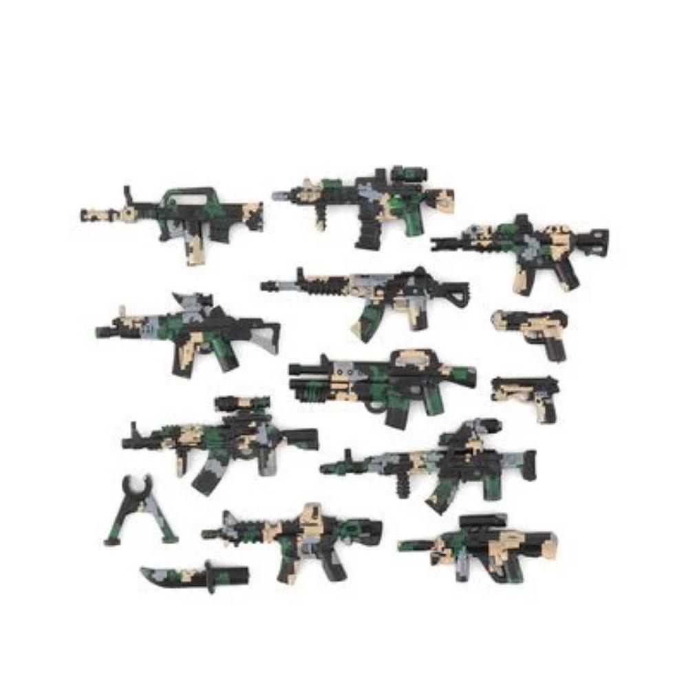 Детали солдат 101-й воздушно-десантной дивизии США, конструктор, офицер, армейский воин, пехота, военные аксессуары, оружие, кирпичики, игрушки GR03