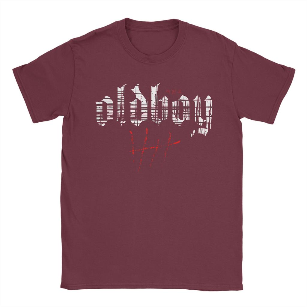 Oldboy Movie  T Shirt Unisex 100 Cotton Funny TShirts Round Collar  Tees Short Sleeve Tops 6XL