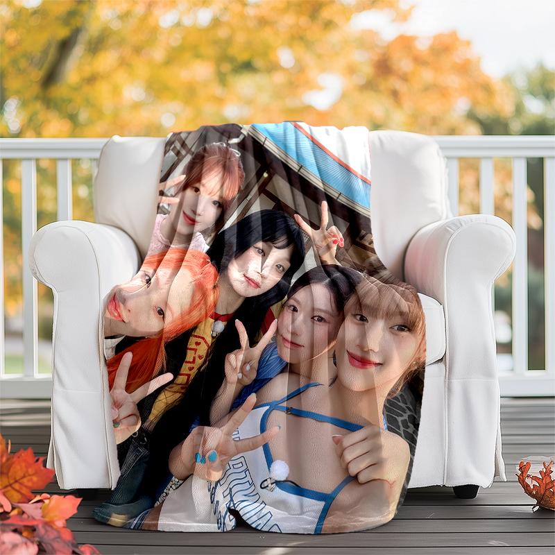 Gidle printed throw blanket—soft,warm;versatile blanket for all seasons—perfect as &air-conditioning throw,nap blanket