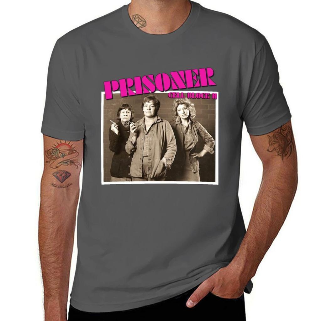 Prisoner Cell Block H Vintage Style Cast Fan Art Tshirt Holiday Outdoor Tshirt