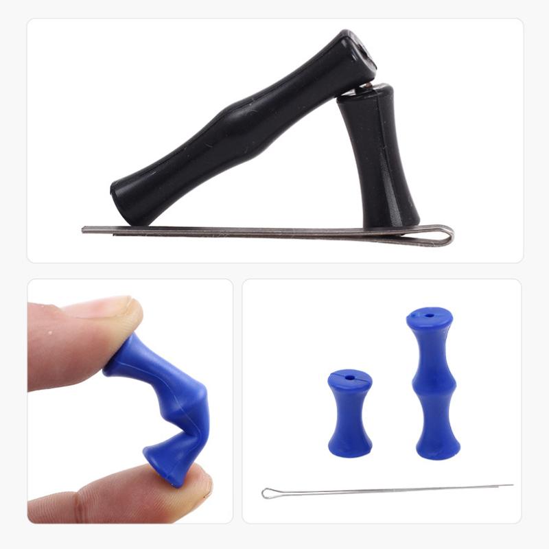 3Pcs/Set S/L Archery Finger Guard Bowstring Finger Saver Tab For Recurve Bow Silicone Finger Release Finger Protector Gear