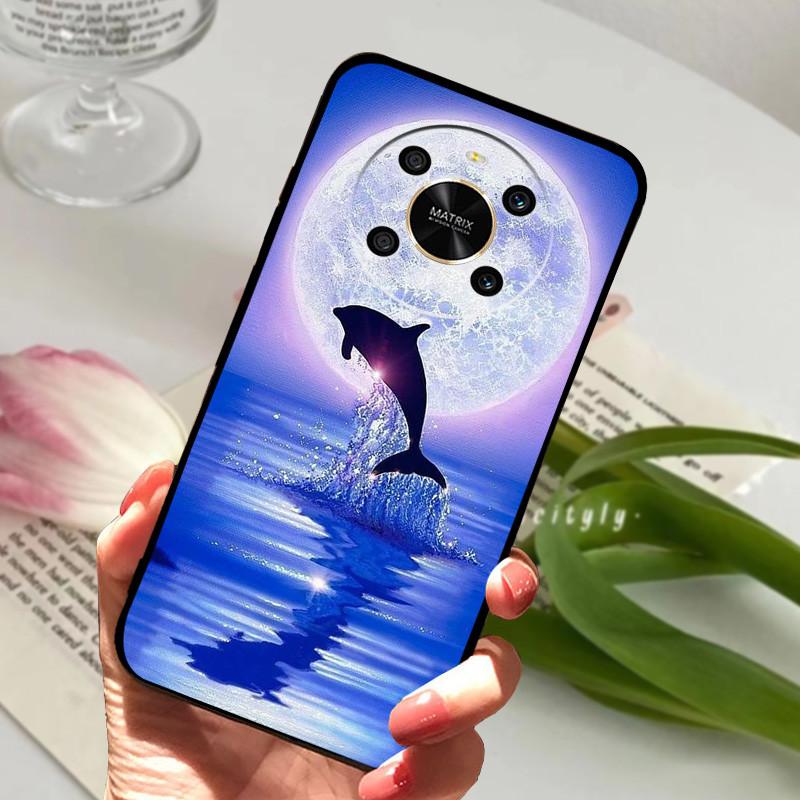 Stylish Cartoon For Honor Magic4 Lite 4G 5G Case Magic 4 Silicon Shockproof Soft TPU Phone Cover For Honor Magic4 Pro Coque Capa
