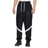 Mid-Rise Drawstring Casual Pants Men Bottoms Black HV3366010