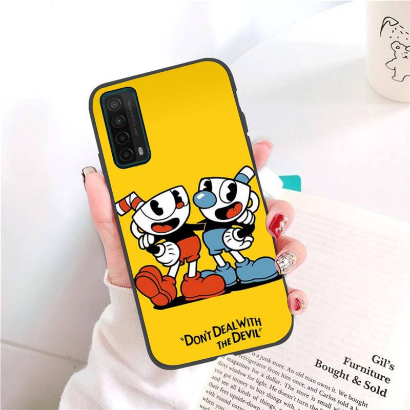 Cute Game Cuphead Phone Case For Honor 7A Pro 7C 10i 8A 8X 8S 8 9 10 20 Lite Silicone Cover