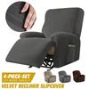 Velvet Recliner Chair Cover For Armchairs And Couches Lazy Boy Relax Elastic Washable Recliner Sofa Cover Stretch Slipcover