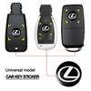 5/10/20Pcs Car 3D Aluminium Emblem Key Shell Remote Fob Stickers For Lexus IS IS250 IS250C IS300 IS300C IS350 IS350C F SPORT RX