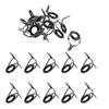 Line Repair Kit Fishing Accessories Fishing Rod Guides Tips Eye Rings Stainless Steel Circle Ring