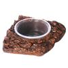 Reptiles Bowl for Feeding Watering Terrarium Bowls for Bearded Dragon Feeding Ledges Water Bowl for Chameleons Geckos