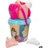Beach Toy Set - DISNEY - Princesses - Ø 18 Cm - 16 Units - Mixed