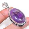 Подвеска из натурального шалфейного аметиста из стерлингового серебра 925 пробы 2,01 дюйма k4W30