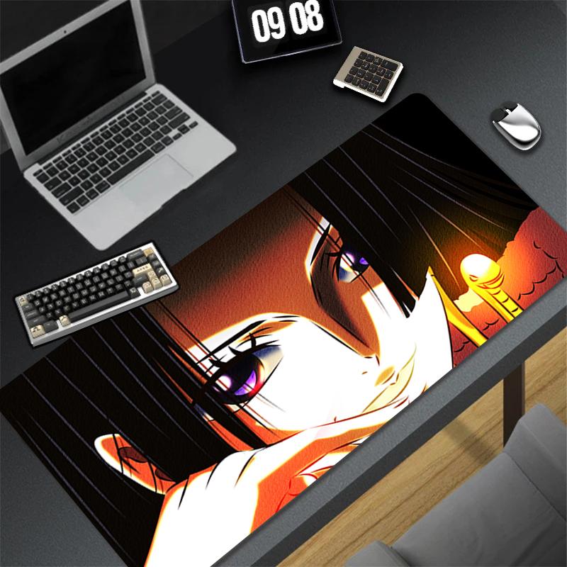 Mouse Pad Extended Gaming Mousepad With Stitched Edges Desk Mat NonSlip Base Computer One Piece Keyboard Pad For Laptop Rug