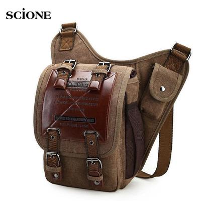 Военный винтаж из настоящей кожи наплечные сумки