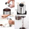 Winwintech New Larger Capacity 30g Mini Manual Coffee Mill Grinder, Stainless Steel Coffee Bean Hand Crank Portable Mill with Silicone Sleeve To Preve