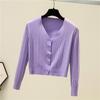 Осенний облегающий повседневный вязаный кардиган для женщин с длинным рукавом, верхняя одежда, элегантный свитер, куртка для женщин, зимняя мода, теплый трикотаж, кардиганы 24745