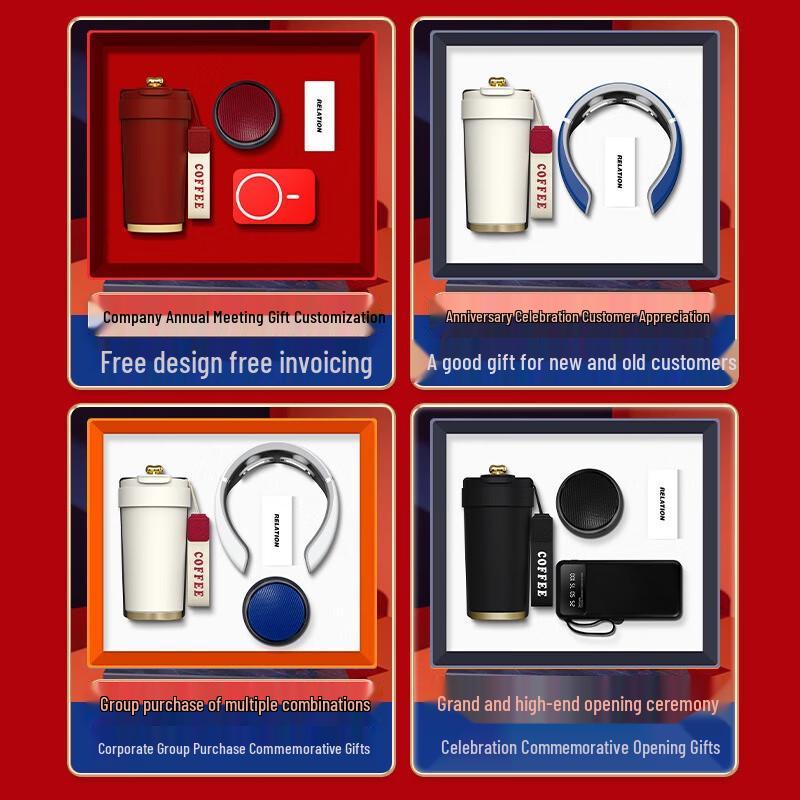 Luxury 316 Stainless Steel Thermal Coffee Cup Gift Set