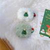 Applicable plush Christmas Apple AirPods 1 generation Bluetooth headset case Pro1 earphone case Apple 1 generation case