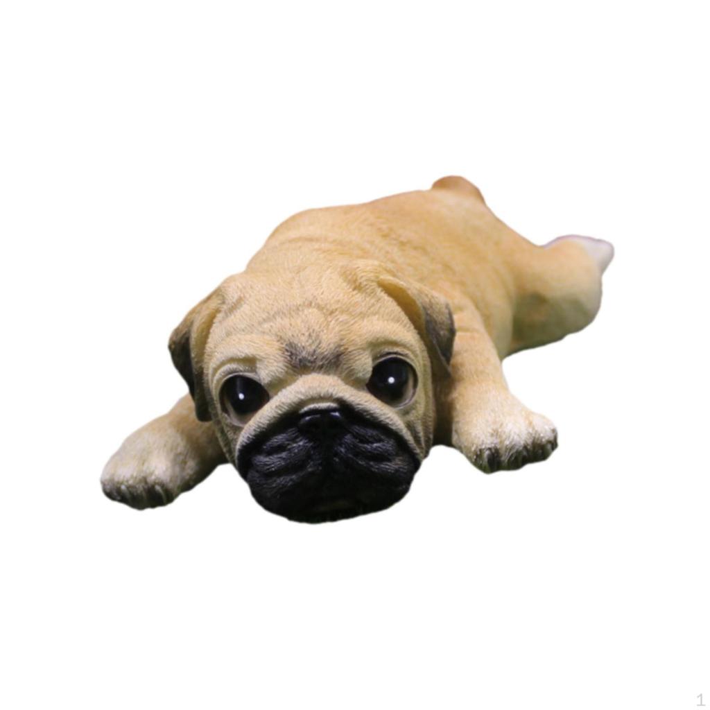 Миниатюрная скульптура собаки для украшения автомобиля и дома