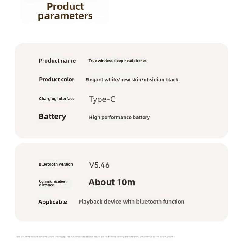 Новые беспроводные наушники Sleep Dedicated Side Sleep Bluetooth наушники TWS Wake Up Mini спортивные наушники для бега