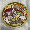 Used Narumiya Characters Embroidered Can Badge Biscuit Bandai