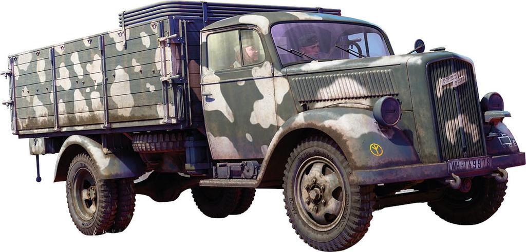 MiniArt German Cargo Truck Early Model PmQ Type Plastic Model MA35445 1/35 3-ton 3,6-36S