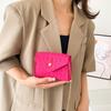 Chic Retro Small Square Bag With Soft Pu Material Perfect For Daily Outfits