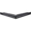 Vent Cover LUFT Corner 56x56x6 Graphite Slim