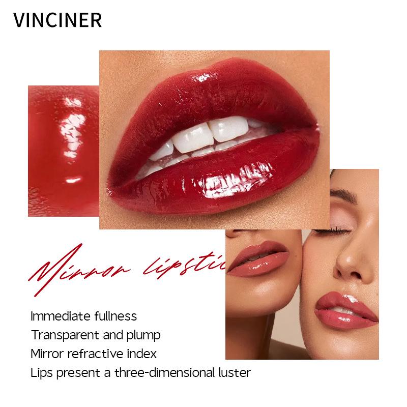 Увлажняющее Зеркальное Масло-Блеск для Губ VINCINER