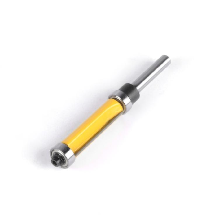 Фреза для обрезки двойных кромок с двойным подшипниковым направляющим, корпус из углеродистой стали, устойчивое к ржавчине покрытие для энтузиастов DIY