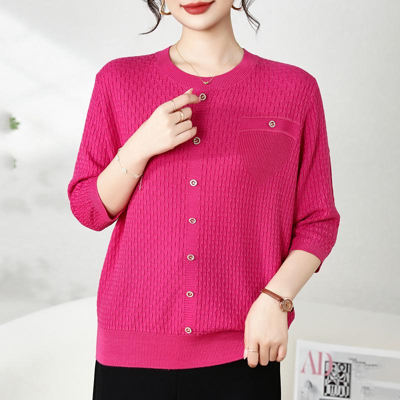 QingHe Cashmere Женский свитер из 30% кашемира - Мягкий и теплый пуловер из смесовой шерсти